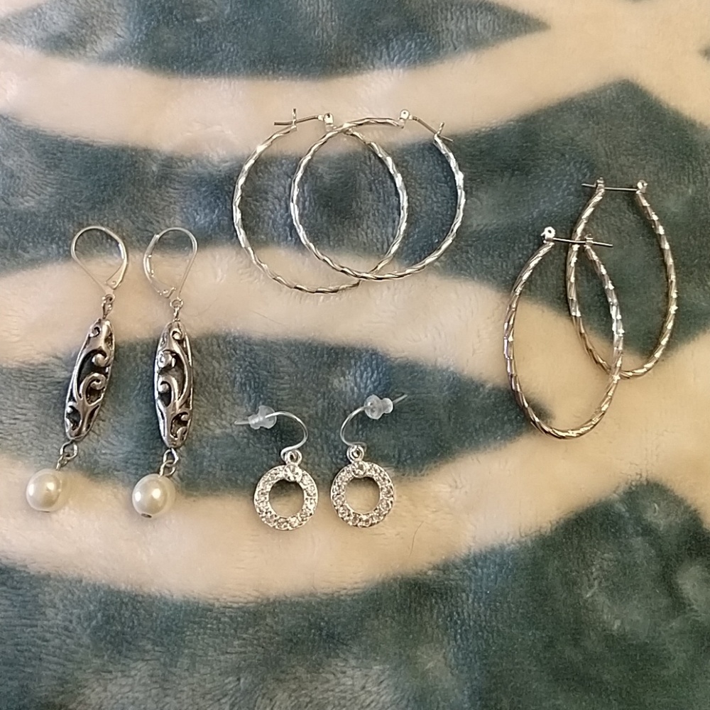 Set of Four Styles Premier Designs Inc Earrings